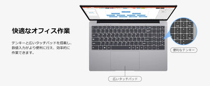 15.6 "Thin & Portable Laptop Computer Intel Celeron N4000 12GB RAM 256GB SSD FHD 1920x1080 16:9 Display For Work And Study