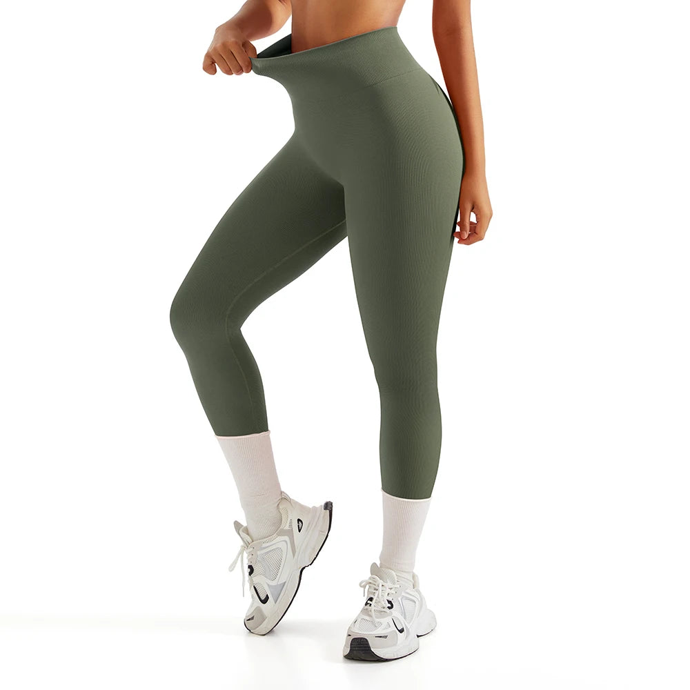Fitness Yoga Leggings For Women High Waist Gym Tights Workout Running Stretchy Butt Liftting Skinny Yoga Pants Female