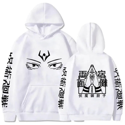 Hoodies New Japanese Anime Graphic Printing Sweatshirts for Men Womnen Hip Hop Casual Autumn Winter Fleece Streetwear Tops
