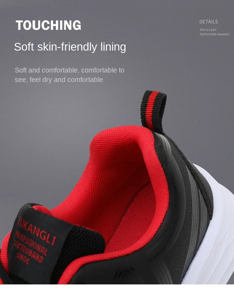 Black Sneakers Comfortable Sports Running Shoes For Men Tenis Masculinos Autumn Lightweight Casual Shoe Zapatillas Hombre