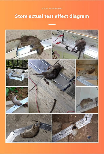Electronic Mouse Trap Household high-voltage high-power infrared intelligent electronic mouse trapping machine 6-way mouse trap