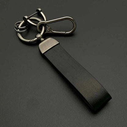 Custom Leather Father Day Dad Gifts Key Ring Camping Hiking Company Package Day BackpackWholesale Chain Bag Car Trinkets Bulk