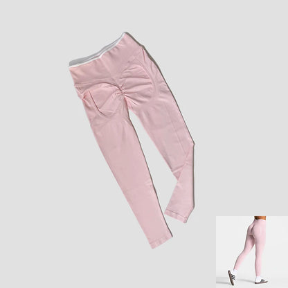 Yoga Pants Sport Leggings Women Seamless High Waist Scrunch Booty Peach Push Up Tights Fitness Workout Leggins Gym Clothes