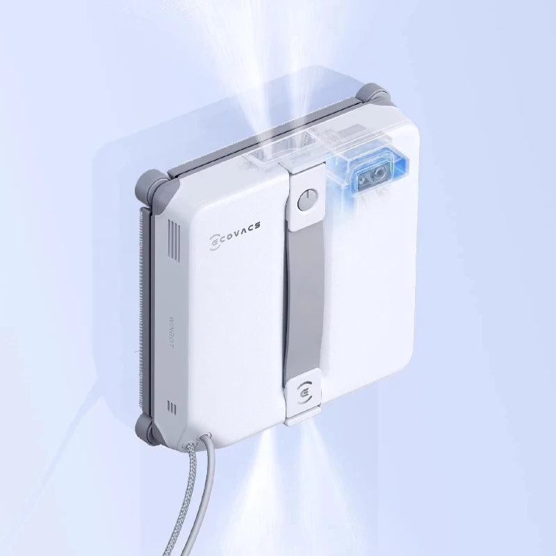2026 New ECOVACS smart Robot for washing windows WINBOT  MINI2 Window Cleaning Robot 8000Pa Glass Vacuum Cleaner 100-240V