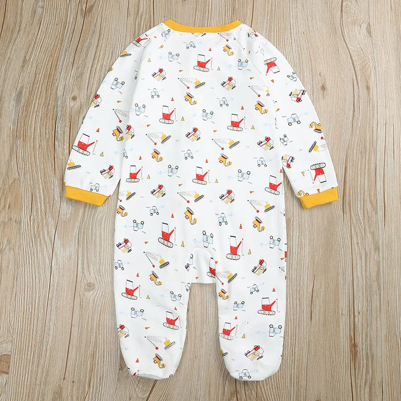 Newborn Baby Clothes New Autumn Winter Baby Bodysuit Summer Girl Romper Soft Boys Jumpsuit Children's Clothes 0 to 24 Months