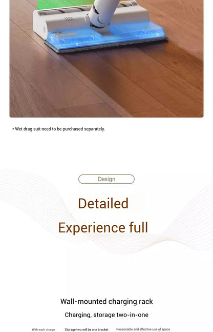 XIAOMI MIJIA Wireless Vacuum Cleaners 2 Dust Display Edition,24kPa Suction,Maximum battery life 60 min,Cordless handheld Vacuum