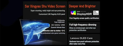 【2025 New】Lenovo Xiaoxin Pro 16 GT AI7-350/860M AI9-365/880M 32G+1TB 16inch 2.8K 120Hz OLED Screen