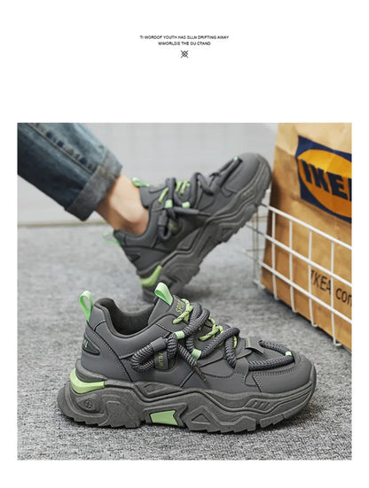 Sneakers for Mens White Platform Sneakers Fashion Versatile Board Shoes Men's Simple Niche Comfort Sports Shoes Tenis Masculino