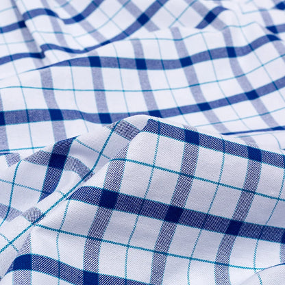 100% Pure Cotton Oxford Shirts for Men Long Sleeve Plaid Shirt Striped Male Business Checked Red Shirt Mans Designer Clothes 7XL