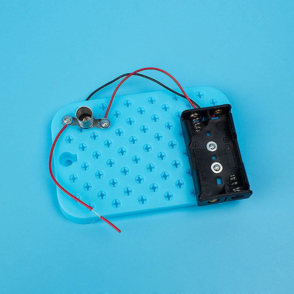 Physical Science Experiments DIY Circuit Kit Excellent ABS and Electronic Components Children Educational Manual Toys