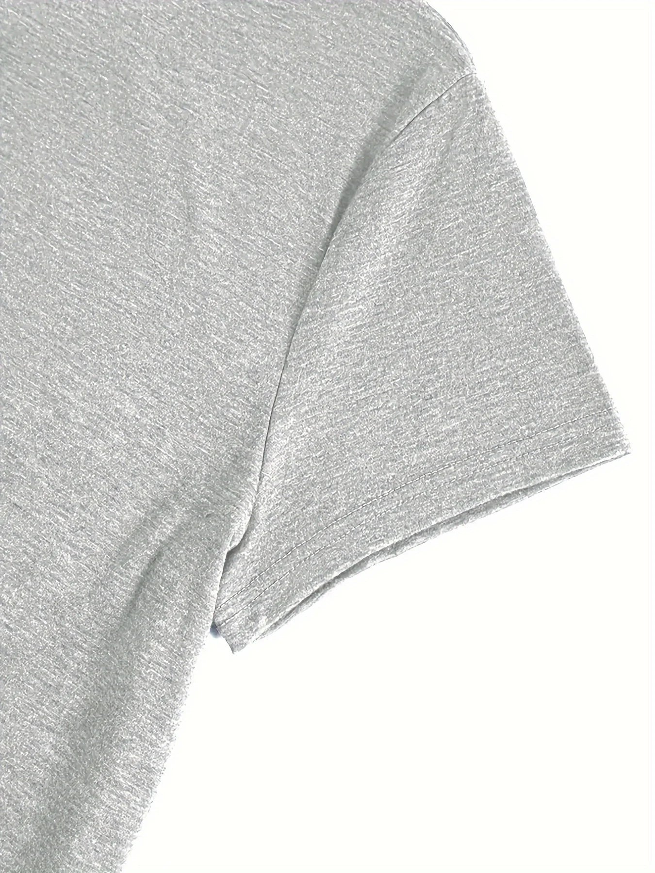 2024 New Men's T-shirt Checked Printed Oversized Loose Men's Top Holiday Casual Clothing Running Short-sleeved T-shirts