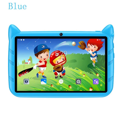 New 7 Inch 5G WiFi Tablet Quad Core 4GB RAM 64GB ROM Kids Learning Education Android Tablets Dual Cameras Google 4000mAh