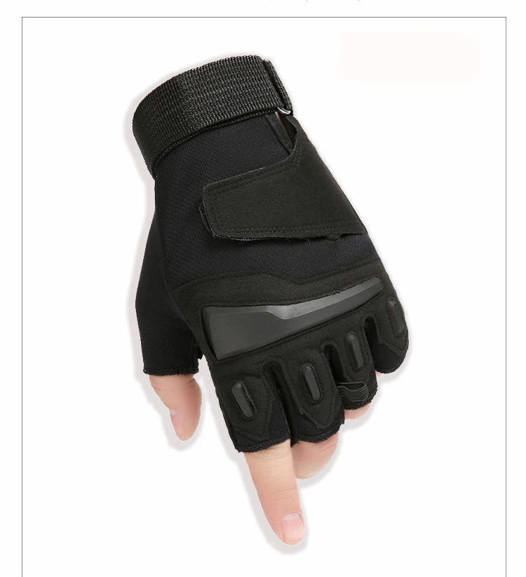 Cycling Tactical Gloves Half Finger Men Women Outdoor Fitness Gloves Spring Summer Anti Slip Wear-Resistant Gym Dumbbells Gloves