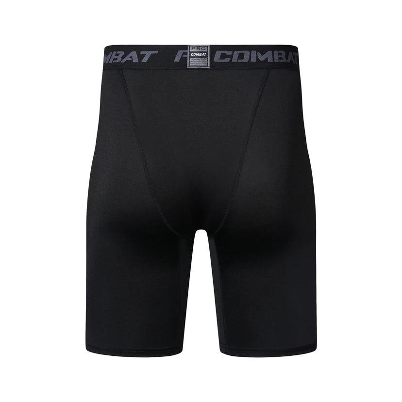 2023 New Crossfit Compression Gym Shorts Men Quick-drying Workout Fitness Leggings Shorts Running Bottom Sports Tights for Men