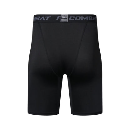 2023 New Crossfit Compression Gym Shorts Men Quick-drying Workout Fitness Leggings Shorts Running Bottom Sports Tights for Men