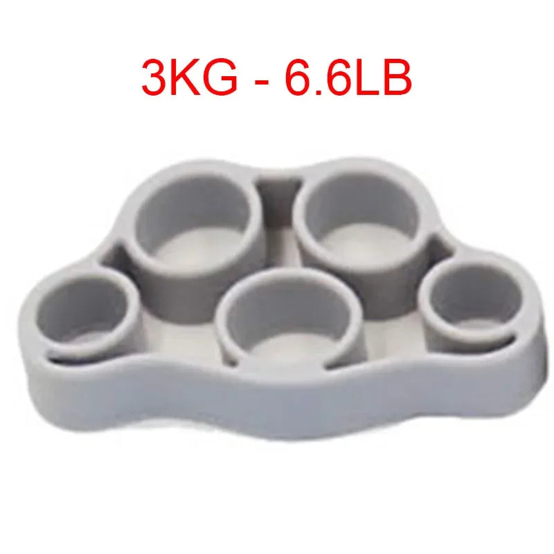 Hand Gripper Silicone Finger Expander Exercise Hand Grip Wrist Strength Trainer Finger Exerciser Resistance Bands Fitness