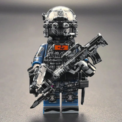 Soldiers, special forces, building blocks, weapons, handsome special police, Veyron Delta Operation, military toys, gifts.