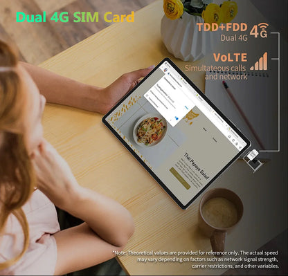 Mpad15 14 Inch Big Screen Android 15 Tablet PC 16gb+512GB Phone Call 5G WIFI Kids Pad tablet For Educational Online Class