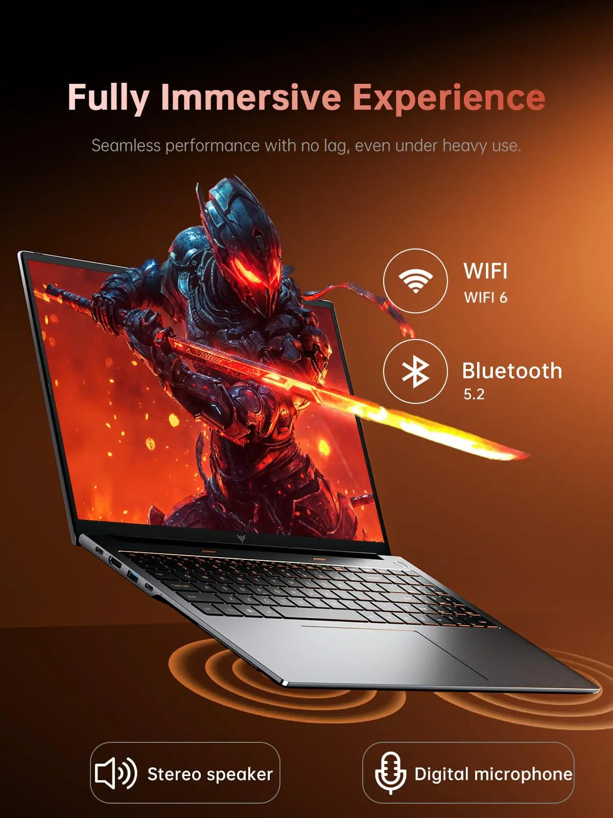 ACEMAGIC 16" FHD Laptop AMD Ryzen 9 6900HX Laptop 16GB LPDDR5 RAM 512GB SSD Backlit Keyboard Full-Featured Office Gamin Notebook