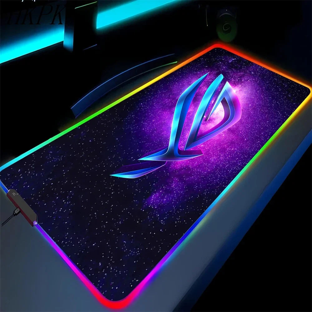 Black Mouse Pad, Gaming Mouse Pad, Anime Gaming Pad, Gaming Rug, Computer XXL Cute Mouse Pad, Large Gaming Keyboard Rug.