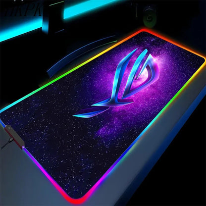 Black Mouse Pad, Gaming Mouse Pad, Anime Gaming Pad, Gaming Rug, Computer XXL Cute Mouse Pad, Large Gaming Keyboard Rug.