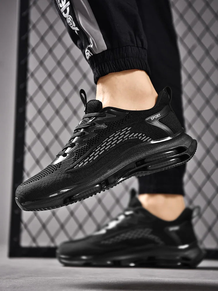 High Quality Sneakers Male Trend Black Platform Basketball Shoes Men Casual White Sport Walking Sneakers Men's Trainer 2025