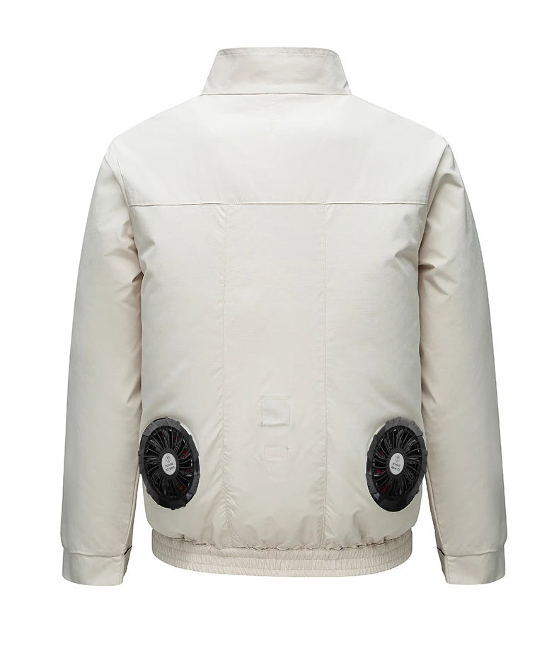 Summer Smart Air Conditioned Jacket Men's Workwear Uniform Fan Clothing Outdoor Heatstroke Prevention Labor Protection Clothes