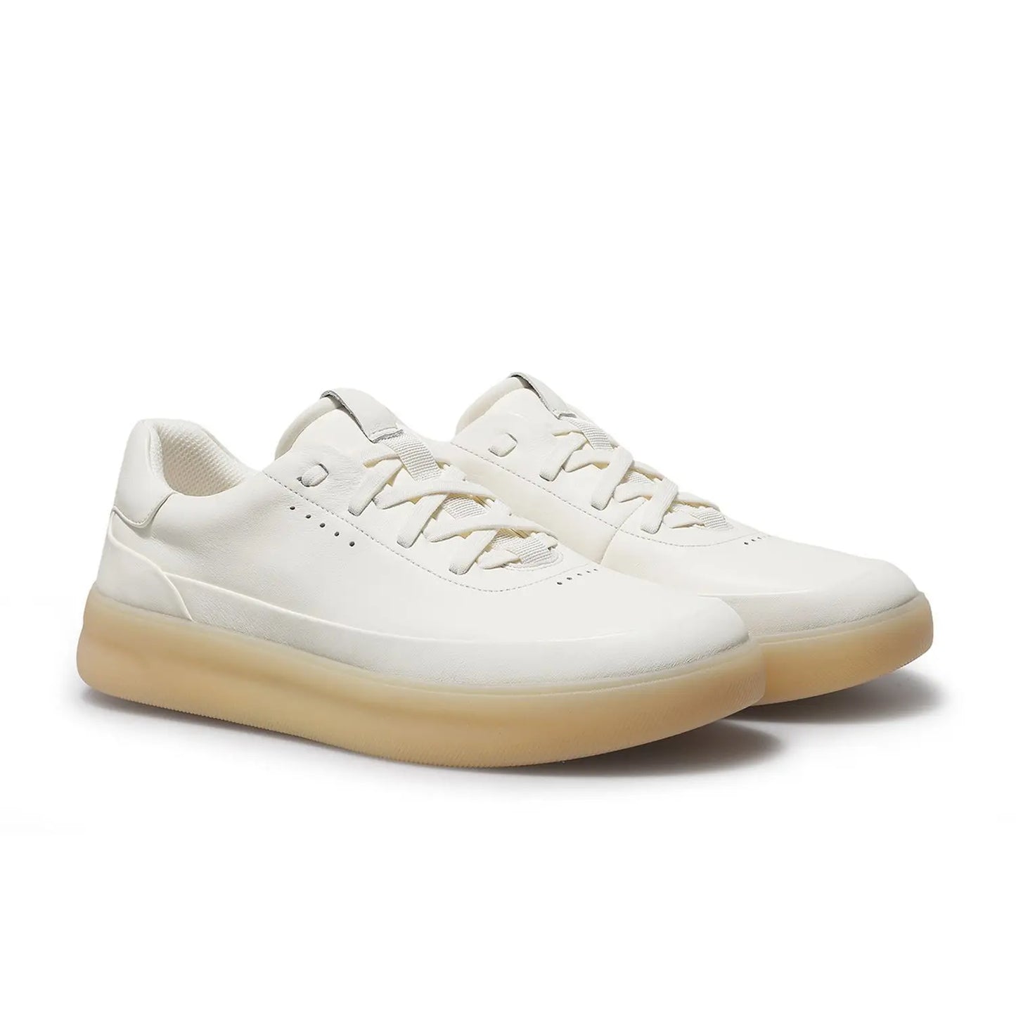 Skateboarding Sports Shoes Classic White Sneakers for Men Comfort Leather Sneakers Fashion Running Outdoor Casual Walking Shoe