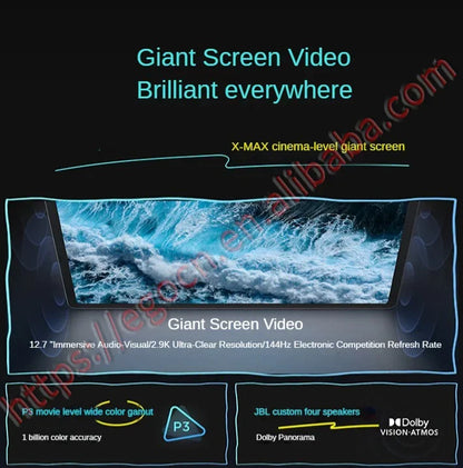 New Lenovo Xiaoxin Pad Pro 12.7 2025 Tablet Dimensity 8300 2.9k Resolution 144Hz Refresh Rate WIFI 10200mAh WIFI