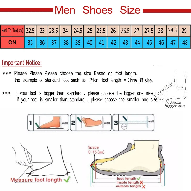 Men Sneakers Outdoor Casual Shoes Fashion Spring Breathable Vulcanized Shoes Comfortable Walking Shoe Platform Lace Up Men Shoes