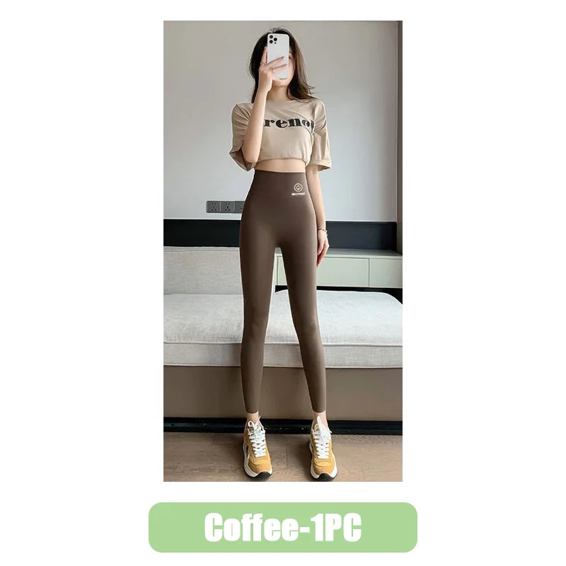 Seamless Shark High Waist Running Leggings