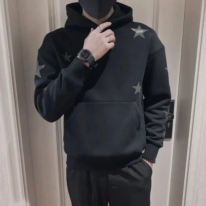 Hip Hop Graphic Warm Winter Hoodie