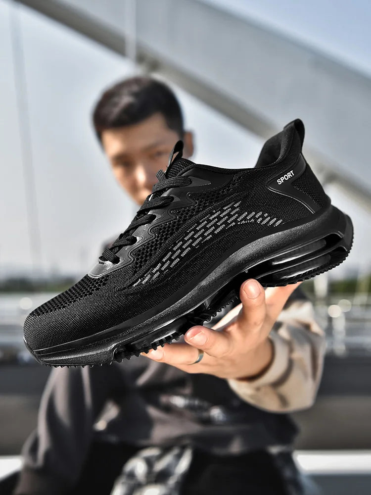 High Quality Sneakers Male Trend Black Platform Basketball Shoes Men Casual White Sport Walking Sneakers Men's Trainer 2025