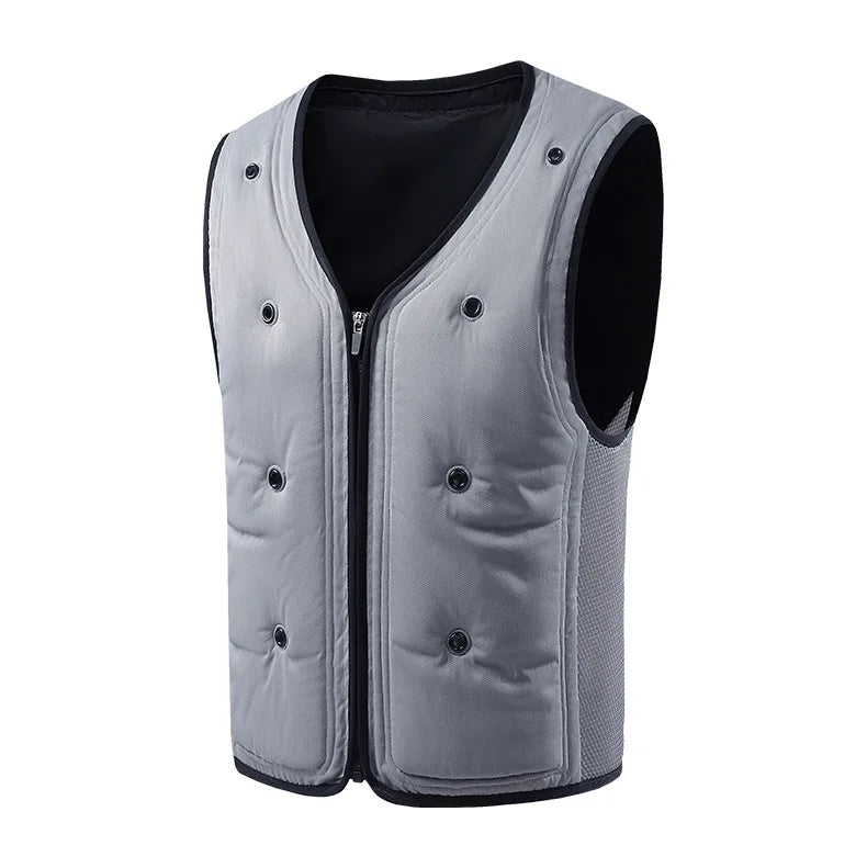 Premium Cooling Jacket with Custom Logo AirConditioned Vest for Couples Ideal Outdoor Workwear & Protection Gear