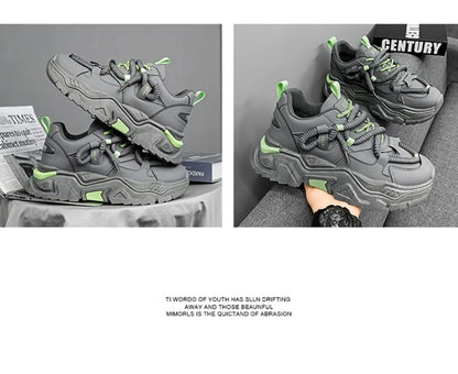 Sneakers for Mens White Platform Sneakers Fashion Versatile Board Shoes Men's Simple Niche Comfort Sports Shoes Tenis Masculino
