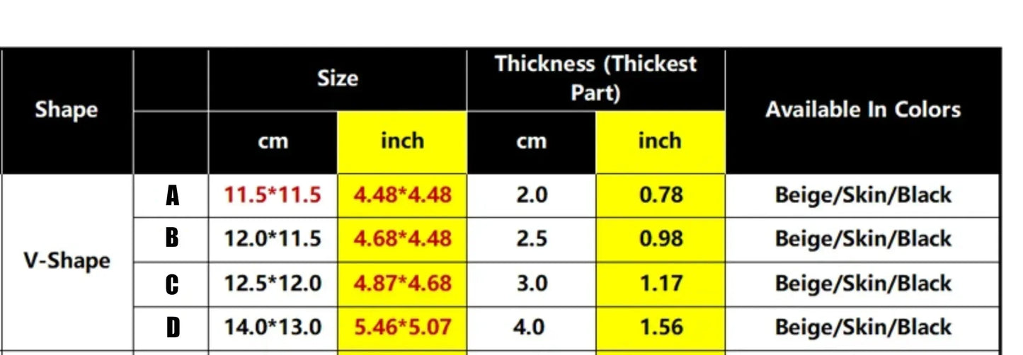 New Double Sided Adhesive Sticky Bra Inserts Push Up Thick Pads Women's Swimsuit Bikini Cup Enhancer