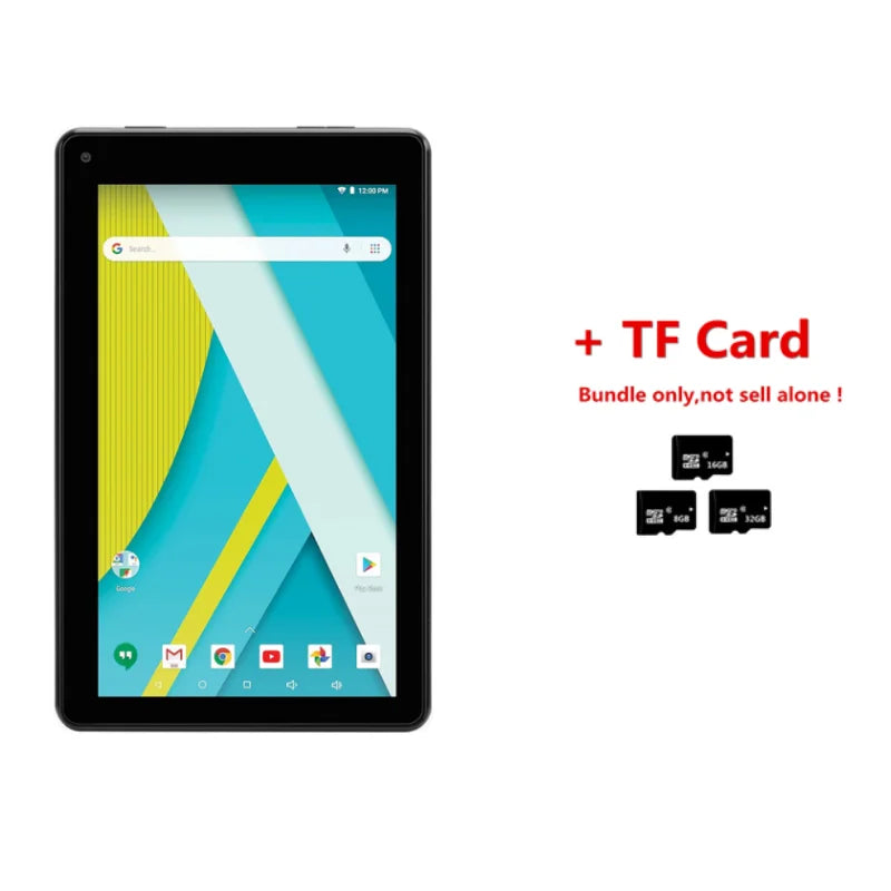 Hot Sales 7.0’’ 1GB RAM 16GB ROM Tablet Pc Android 6.0 Tablets WiFi RK30sdk Quad-Core CPU 1024 x 600 Pixels