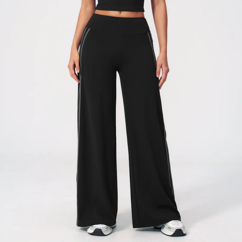 Yoga Pants Gym Workout Flared Leggings Women Fitness Bell-bottoms High Waist Wide Leg Female Push Up Sports Tights Yoga Leggings