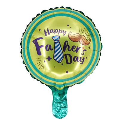 10pcs 10inch Happy Father's Day Foil Balloons Fathers Day Spanish Te Amo Papa Air Globos For Father Birthday Party Decorations