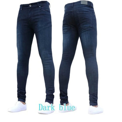Skinny Fit Hip Hop Denim Jeans