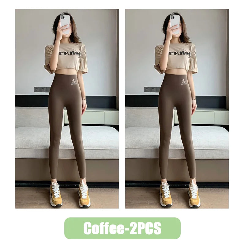 Seamless Shark High Waist Running Leggings