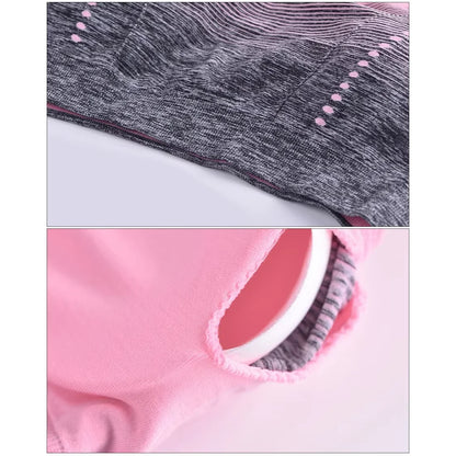 Gradient Padded Breathable Workout Sports Bra