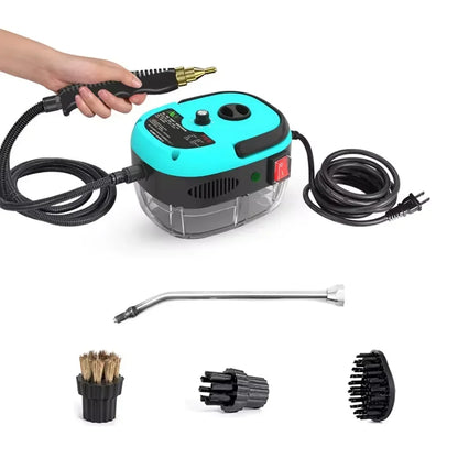 Steam Cleaner High Temperature Pressure Washer with Remote control Steam Cleaning Machine For Home Kitchen Hood Car 2500W