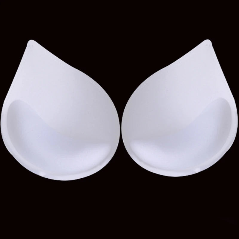 Chest Enhancers Bra Foam Insert Chest Cup Intimates Accessories Sponge Bra Pads Swimsuit Breast Push Up Bra Padding