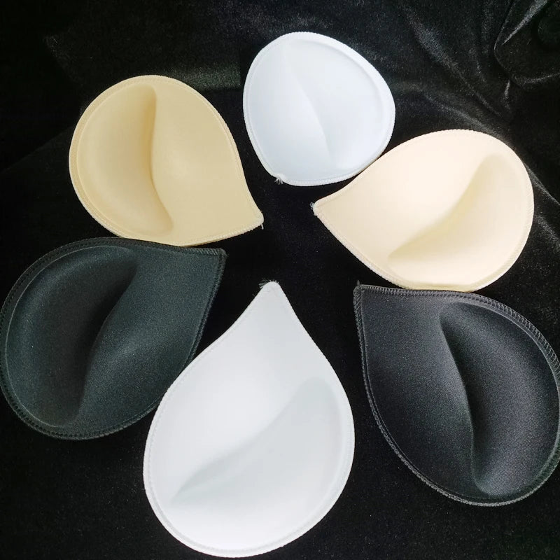 Chest Enhancers Bra Foam Insert Chest Cup Intimates Accessories Sponge Bra Pads Swimsuit Breast Push Up Bra Padding