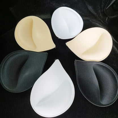 Chest Enhancers Bra Foam Insert Chest Cup Intimates Accessories Sponge Bra Pads Swimsuit Breast Push Up Bra Padding
