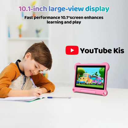 10-Inch Kids Tablet Adreamer KidsPad10Pro 4GB 64GB with Kids Education Software For Children Studying Kids-proof Case