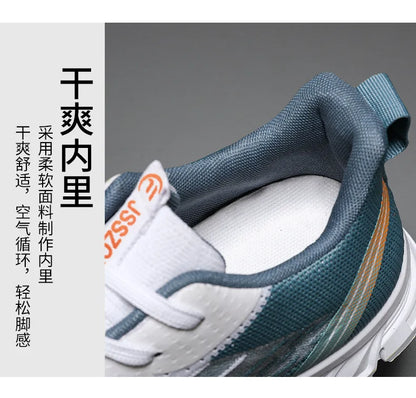 Sneakers new men's shoes trend foreign trade flying woven lace-up running shoes breathable Korean version of tide shoes