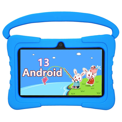 New 7 Inch 5G Android Kids tablets Quad Core 4GB+64GB ROM Android 13 Tablet PC Cartoon Pattern Kids-Proof protective Case