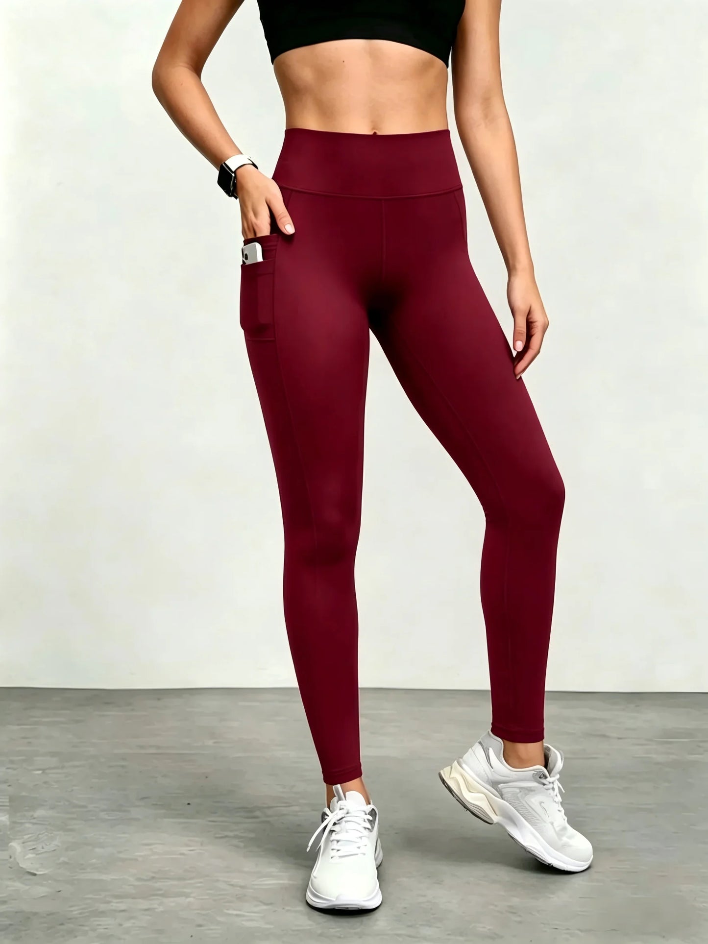 Pocket Tummy Control Butt Lift Leggings